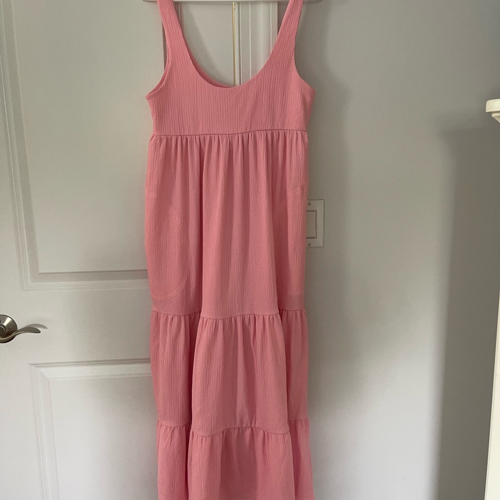 Free People Pink Maxi Dress